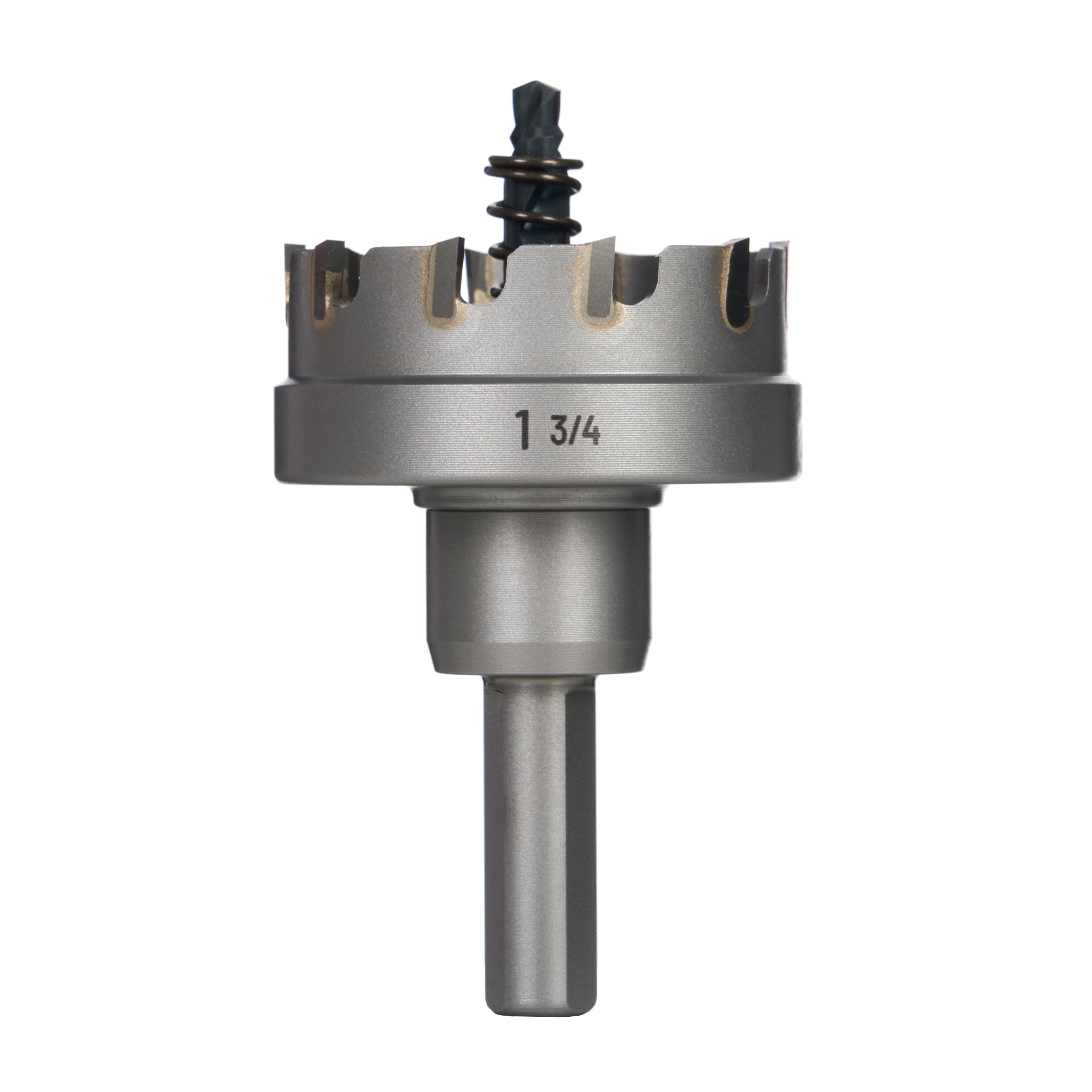 1-3/4" Carbide Hole Cutter, 3-Flat Shank, 1 pc