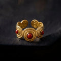 Harmony & Alignment – Tibetan Five Elements Ring Collection - Fire (Red Agate)