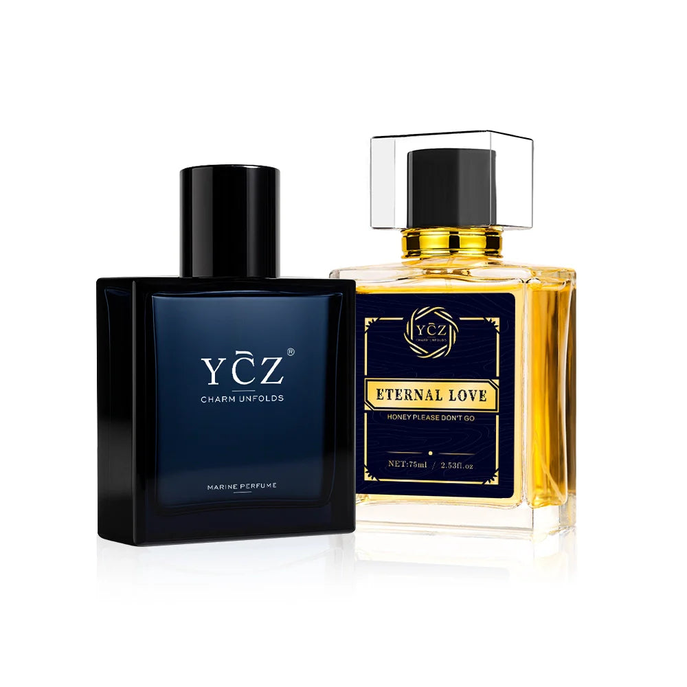YCZ Midnight Marine & Eternal Love Eau De Parfum - 4.23 oz / 125 ml
