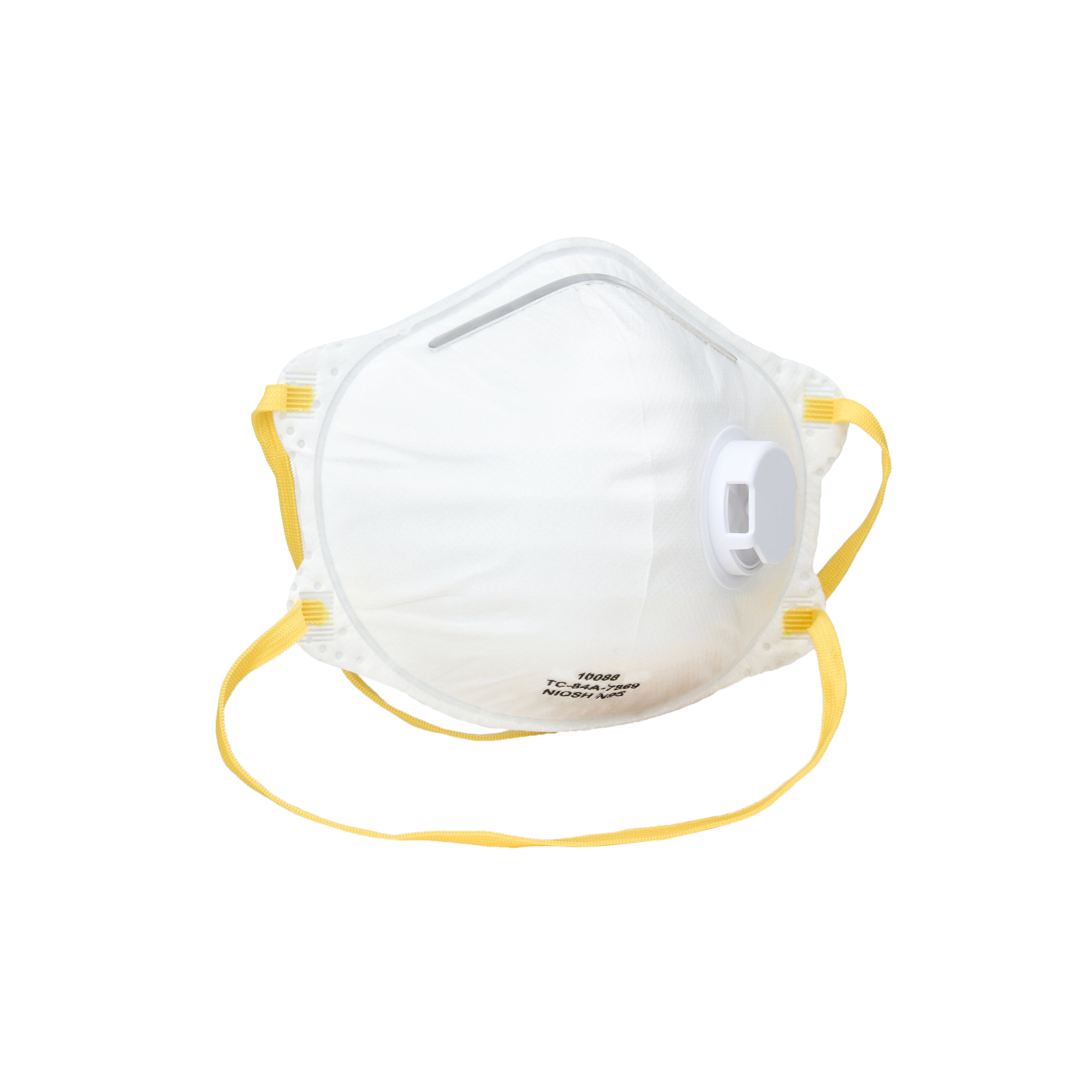 N95 Respirator w/ Exhalation Valve, Disposable Masks, 10 count