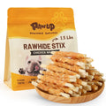 Chicken Wrapped Rawhide Sticks for Teeth Cleaning, Taurine Added 24oz