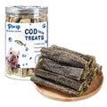 Cod Skins Dog Treat, Chew Fish Skins Rolls, 8 oz