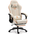 Dowinx Leather Gaming Chair LS-66D87 White