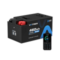 Vatrer 12V 460Ah Bluetooth RV Lithium Battery 300A BMS - Upgrade / 4 PACK