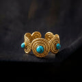 Harmony & Alignment – Tibetan Five Elements Ring Collection - Water (Turquoise)