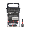Impact Screwdriver Bits, Square SQ2, 25-pack