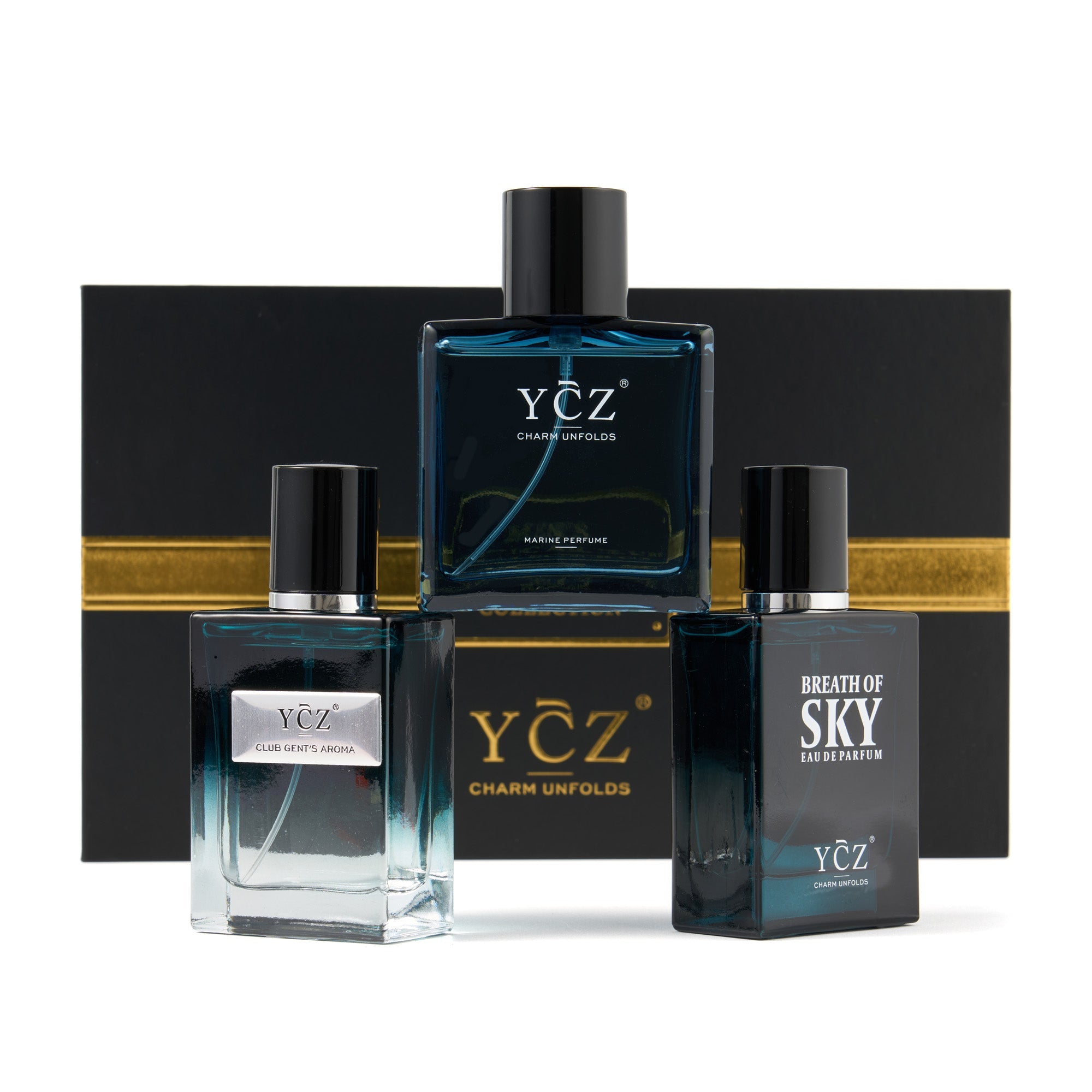 YCZ Men's Mystic Allure Collection Fragrance Set - 5.07 oz / 150 ml