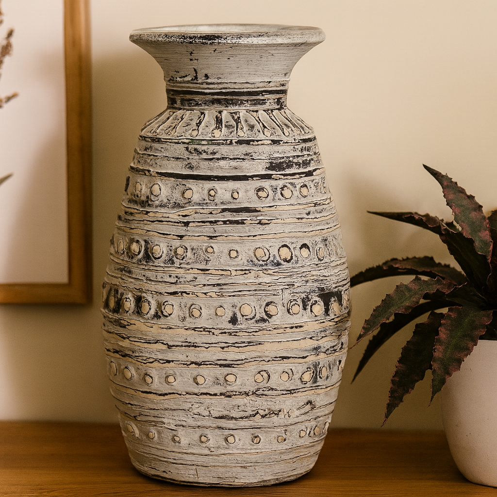 Vase Cream Boho