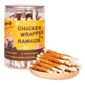 Chicken Wrapped Rawhide Sticks Dog Treats, 12.5 oz