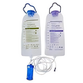 Kangaroo OMNI Feed Set w/ Flush Bag, Anti-Free Flow - 500 mL & 1000 mL - 500 mL (Each)