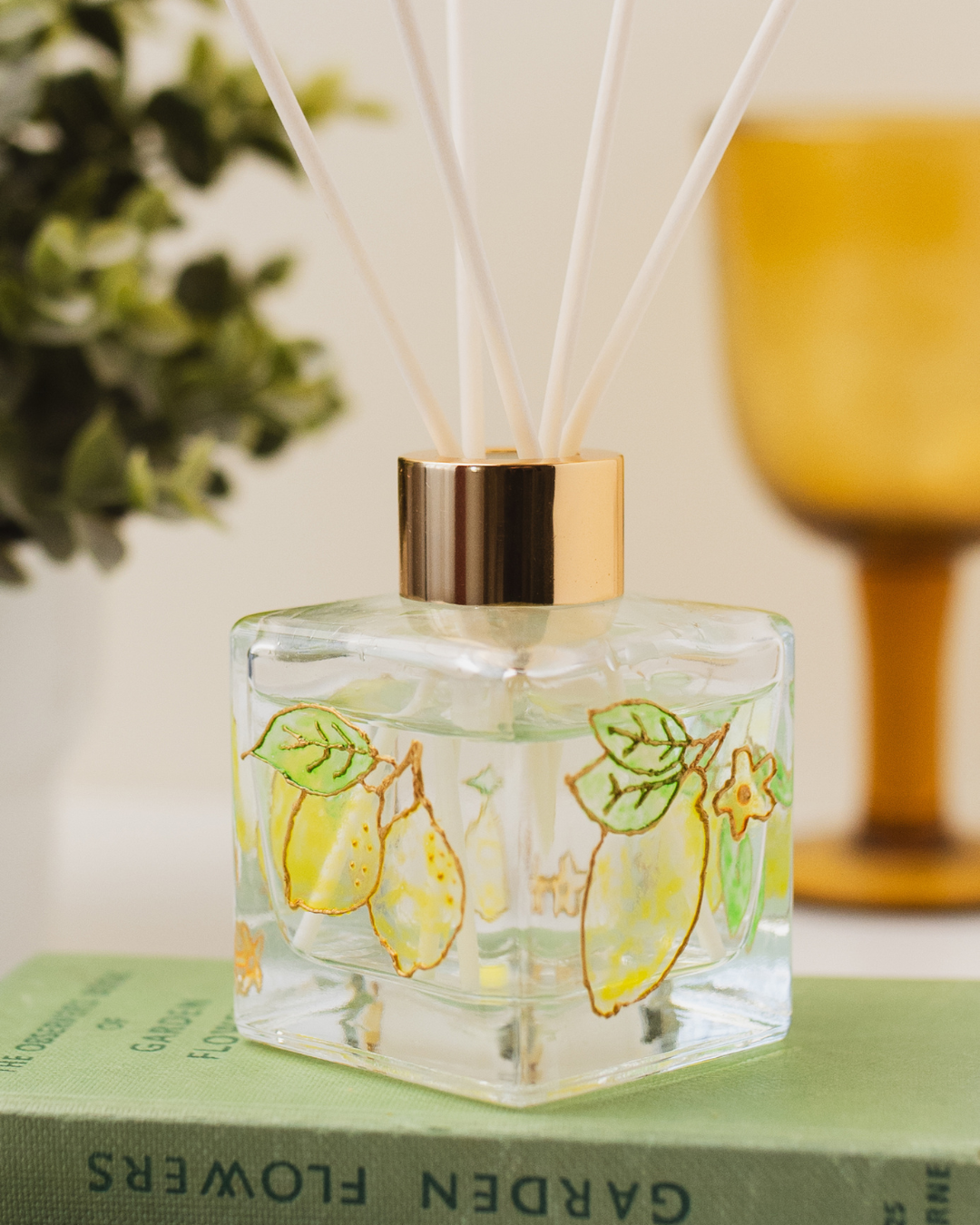The Painted Lemon Reed Diffuser Craft Kit