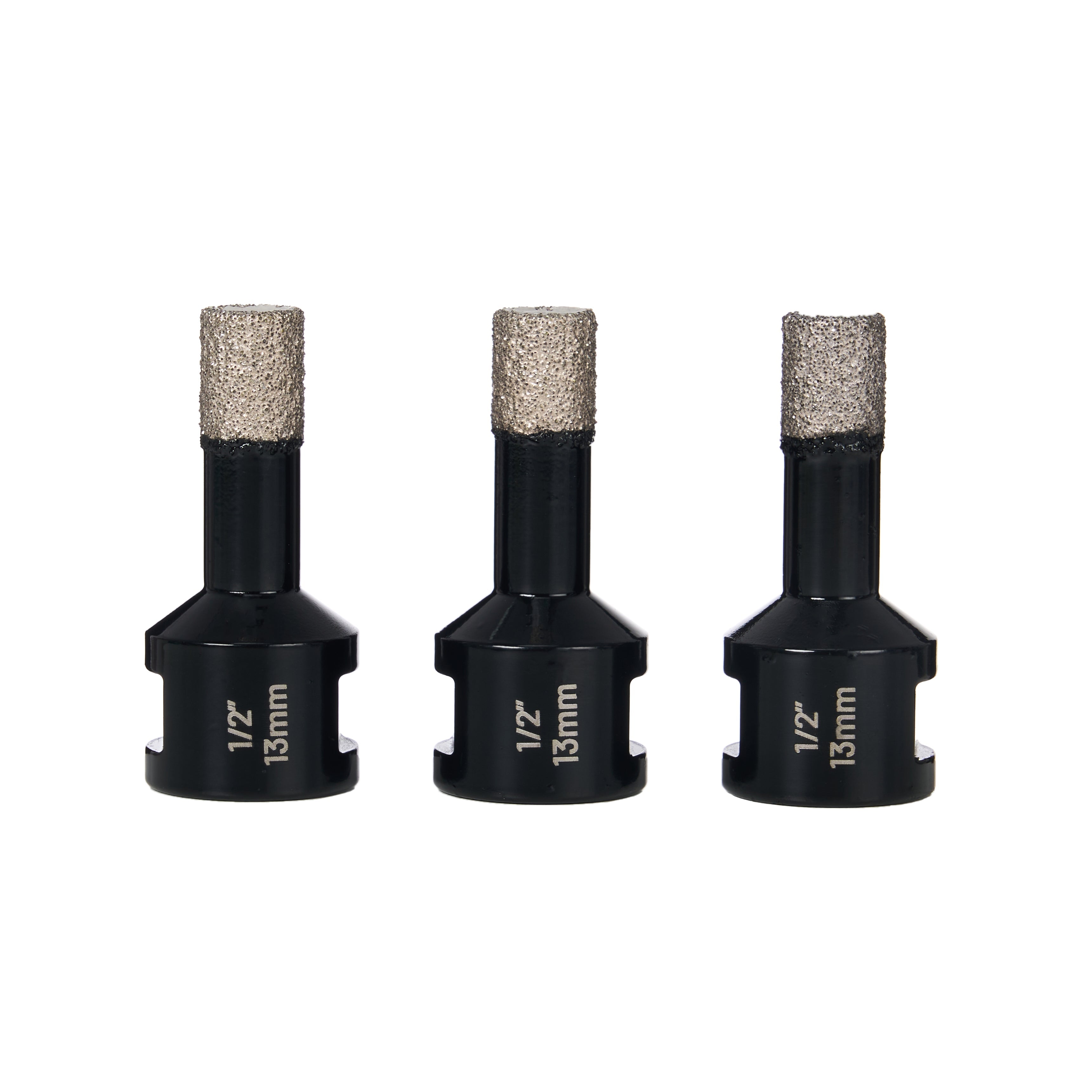 Diamond Hole Saw, 1/2", 3-pack