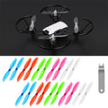 Makerfire 20pcs 75mm Propellers 2-Blade Prop CW CCW Replacement Parts for  DJI Tello FPV RC Drone