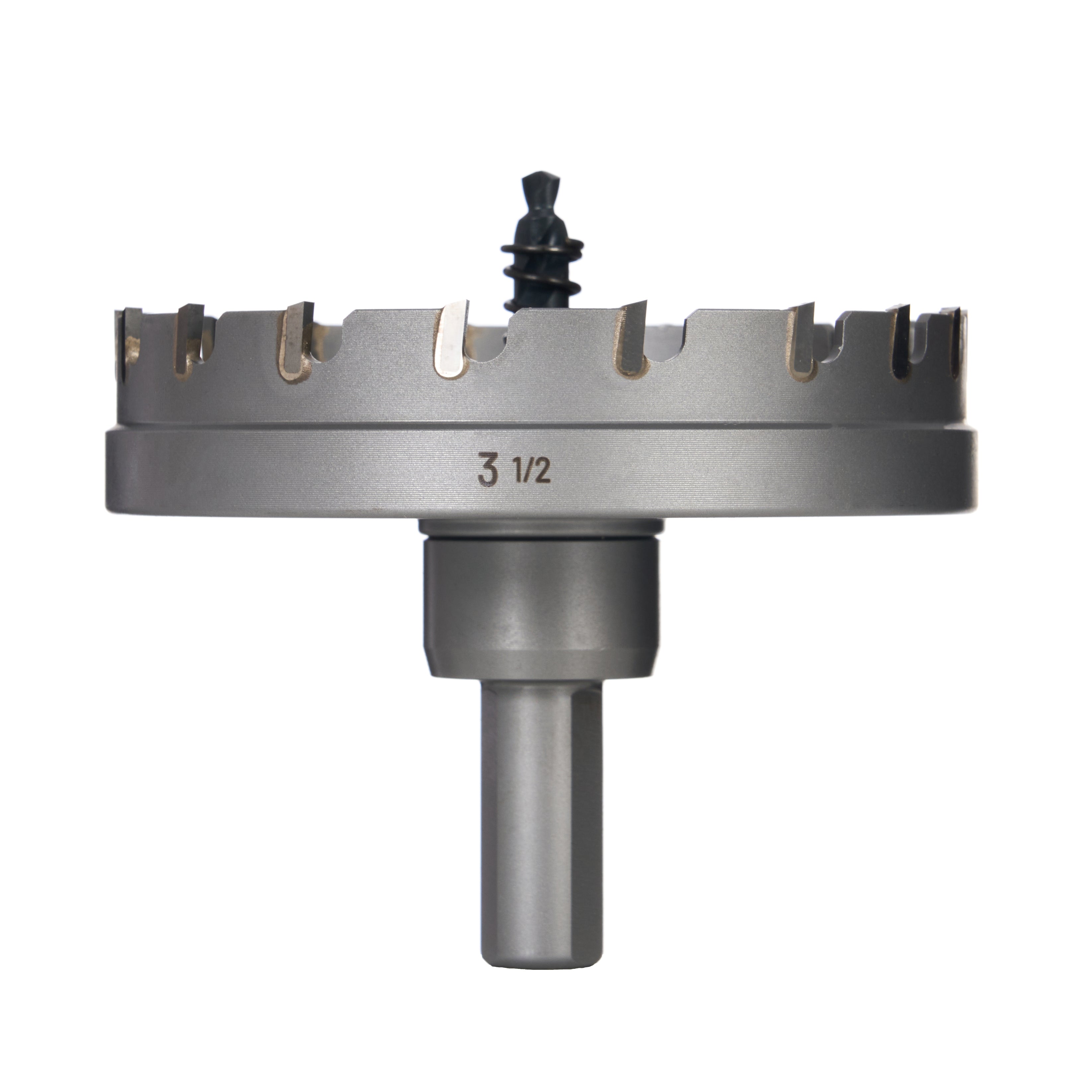 3-1/2" Carbide Hole Cutter, 3-Flat Shank, 1 pc