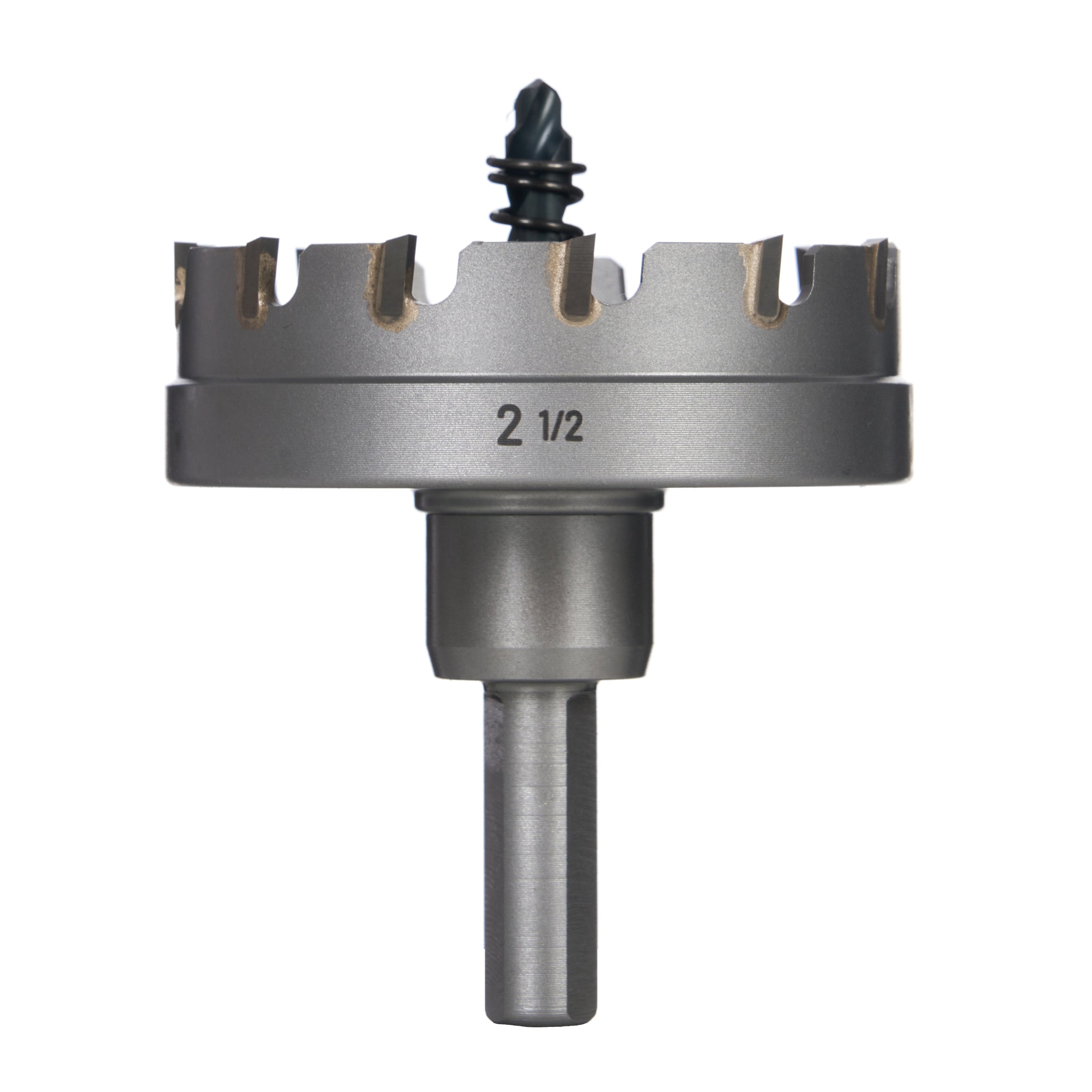 2-1/2" Carbide Hole Cutter, 3-Flat Shank, 1 pc