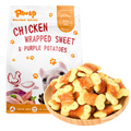 Chicken Wrapped Pumpkin Biscuit Dog Treats, Grain-Free Chewy Snacks for Dogs, 10.6 oz