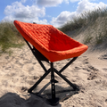Campster Seat Warmer - Quilted isolated Orange