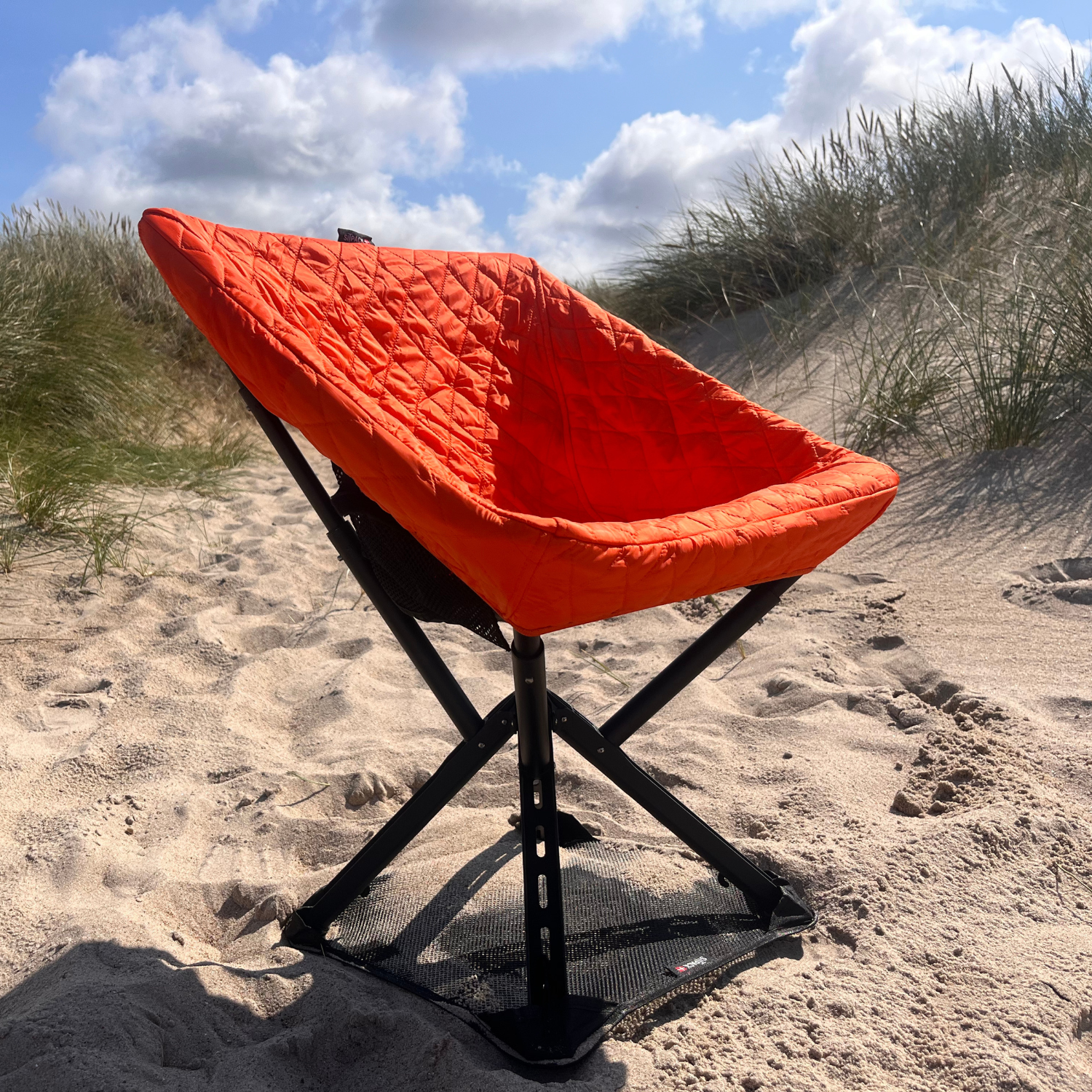 Campster Seat Warmer - Quilted isolated Orange