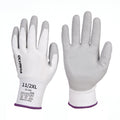 Cut Resistant Gloves, 13ga, Polyurethane Dip, XXL/11, Cut Level A2, Abrasion Level 6, 12 pairs
