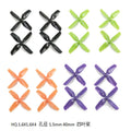 16pcs HQprop Micro Whoop Propeller 31mm 4-Blade  1.2*1.2 inch 0.8mm/1.2*1.3 inch 1mm - 1.2*1.3inch 1.0mm