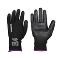 Cut-Resistant Gloves, XXL/11, Sandy, Black, Cut Level A4, 12 Pairs