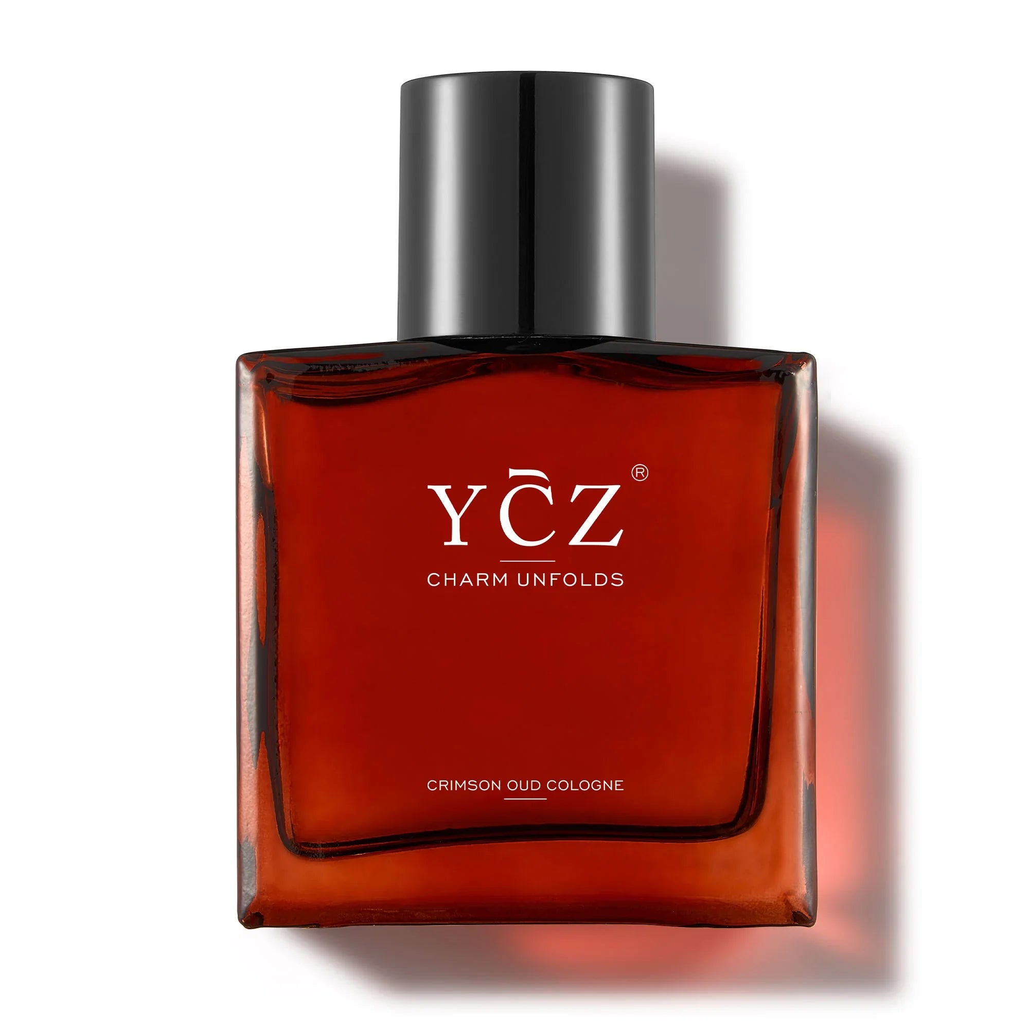 YCZ Crimson Oud Cologne - 3.38 oz / 100 ml - Two bottles (50ml each)