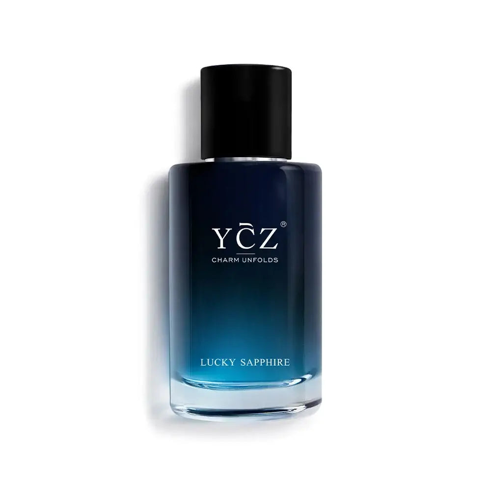 YCZ Lucky Sapphire Cologne - 3.38 oz / 100 ml - Two bottles (50ml each)