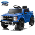 iYofe 12 Volt Ford F150 Raptor Powered Ride on Car Toy with Remote Control&Bluetooth - Blue