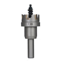 1-1/8" Carbide Hole Cutter, 3-Flat Shank, 1 pc