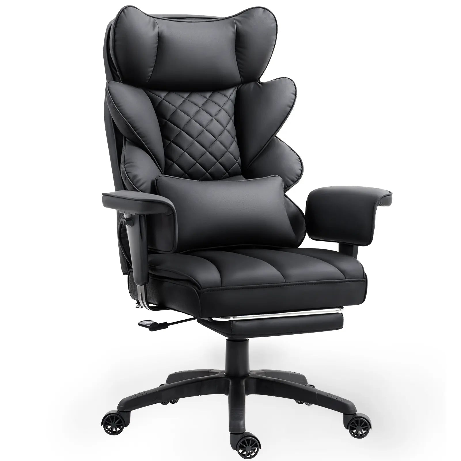 Dowinx Leather Sofa Chair LS-66BG101 Black (17° Rocking Function)