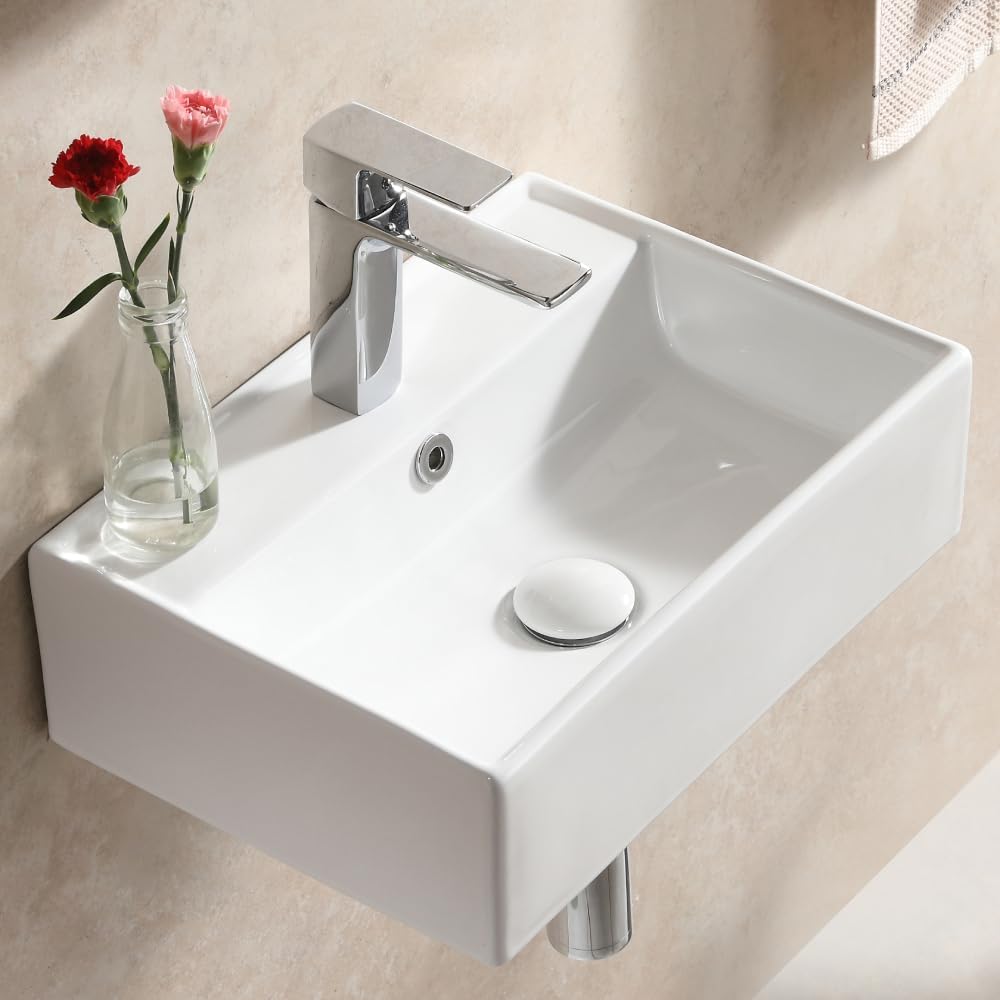HOROW F09R-S4531W 1Waschbecken aus Keramik