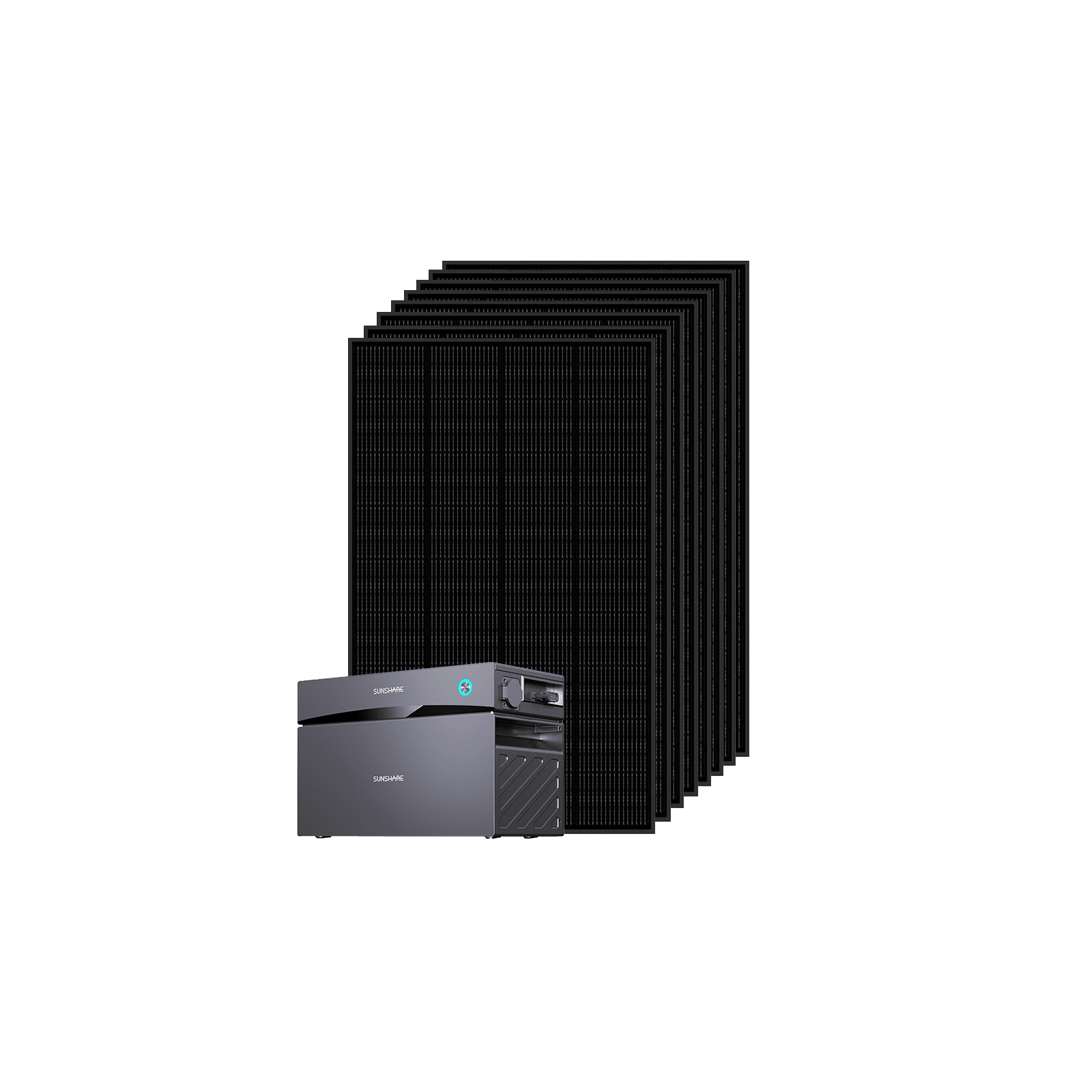 Glory Semi-Solid Balkonkraftwerk mit 1,52 kWh Speicher - 12x (2400W）