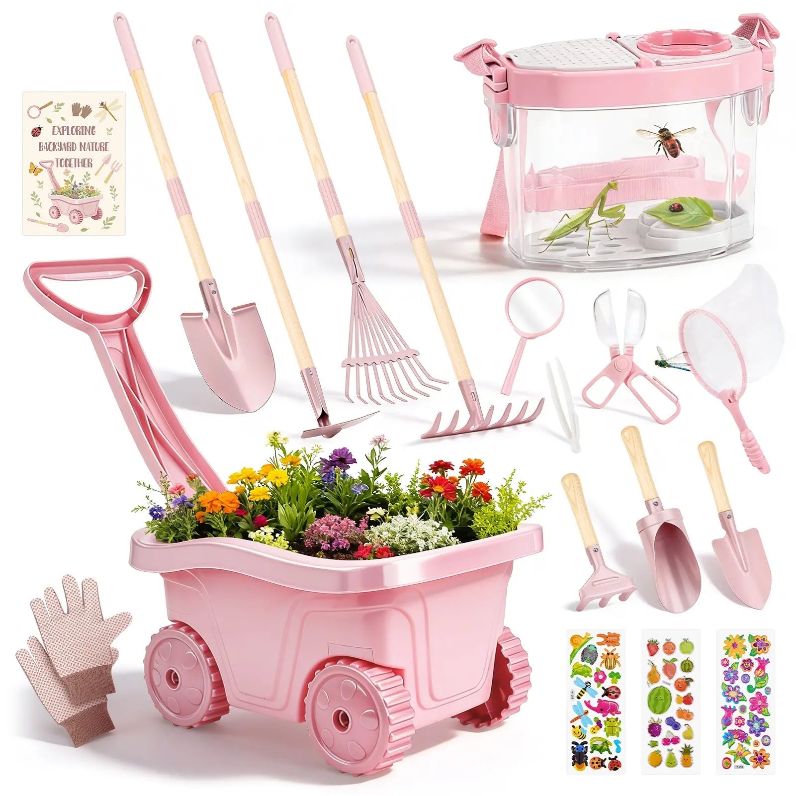 Premium Gardening Toys, Bug Catcher Kit for Outdoors & Planting