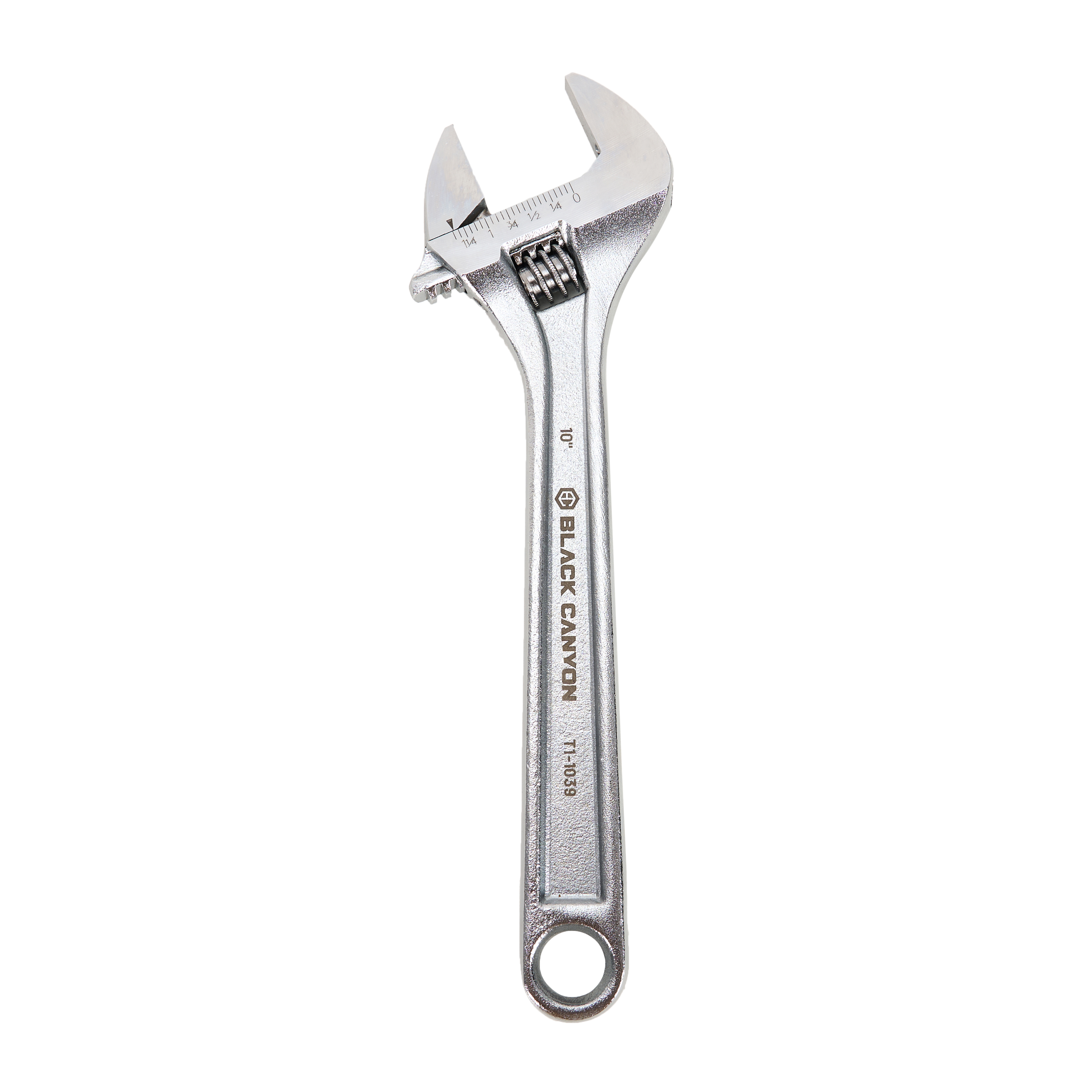 10" Adjustable Wrench, 1-3/8" Jaw Capacity