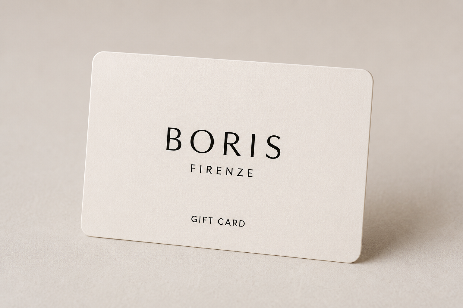 BORIS GIFT CARD - 200 €