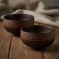 Household Bowl Ethnic Style Solid Wood Ramian Noodle Bowl - 2