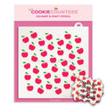 2 Piece Apples Stencil
