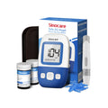 Sinocare Safe AQ Angel Blood Glucose Monitor with Innovative Chips, Quick Measurement and Tiny Volume - 1pc meter+100pcs×(strips+lancets) / mg/dl