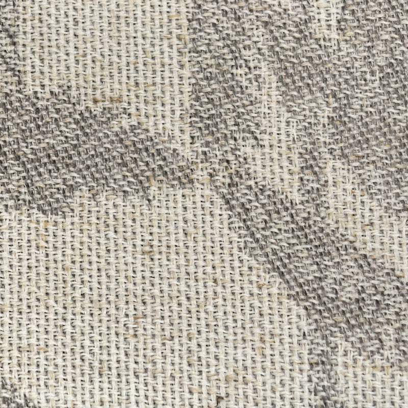Dimgray Clover｜Linen curtain fabric sample｜2004-2