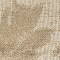Burly Wood Leaves｜Linen curtain fabric sample｜2004-4