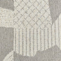 Grey Irregular Figure｜Linen curtain fabric sample｜2005-2