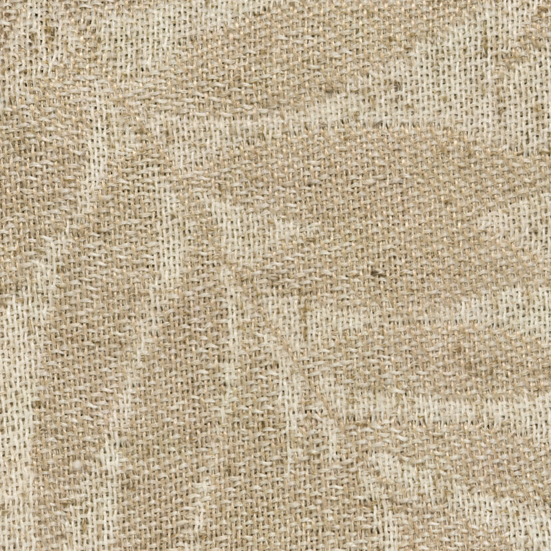 Tan Leaves｜Linen curtain fabric sample｜2006-1