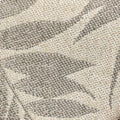 Grey Leaves｜Linen curtain fabric sample｜2006-2