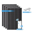 Ray Lite Balkonkraftwerk 200W~1200W - Glas / 4 Module (800W) / 0m