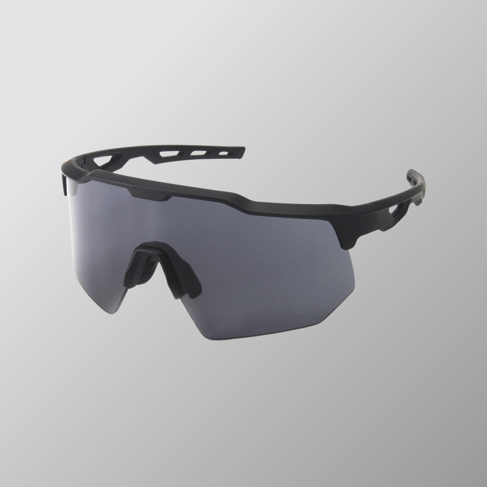 X2 Sport Sunglasses, UV400 Protection - Grey Lens + Black Frames