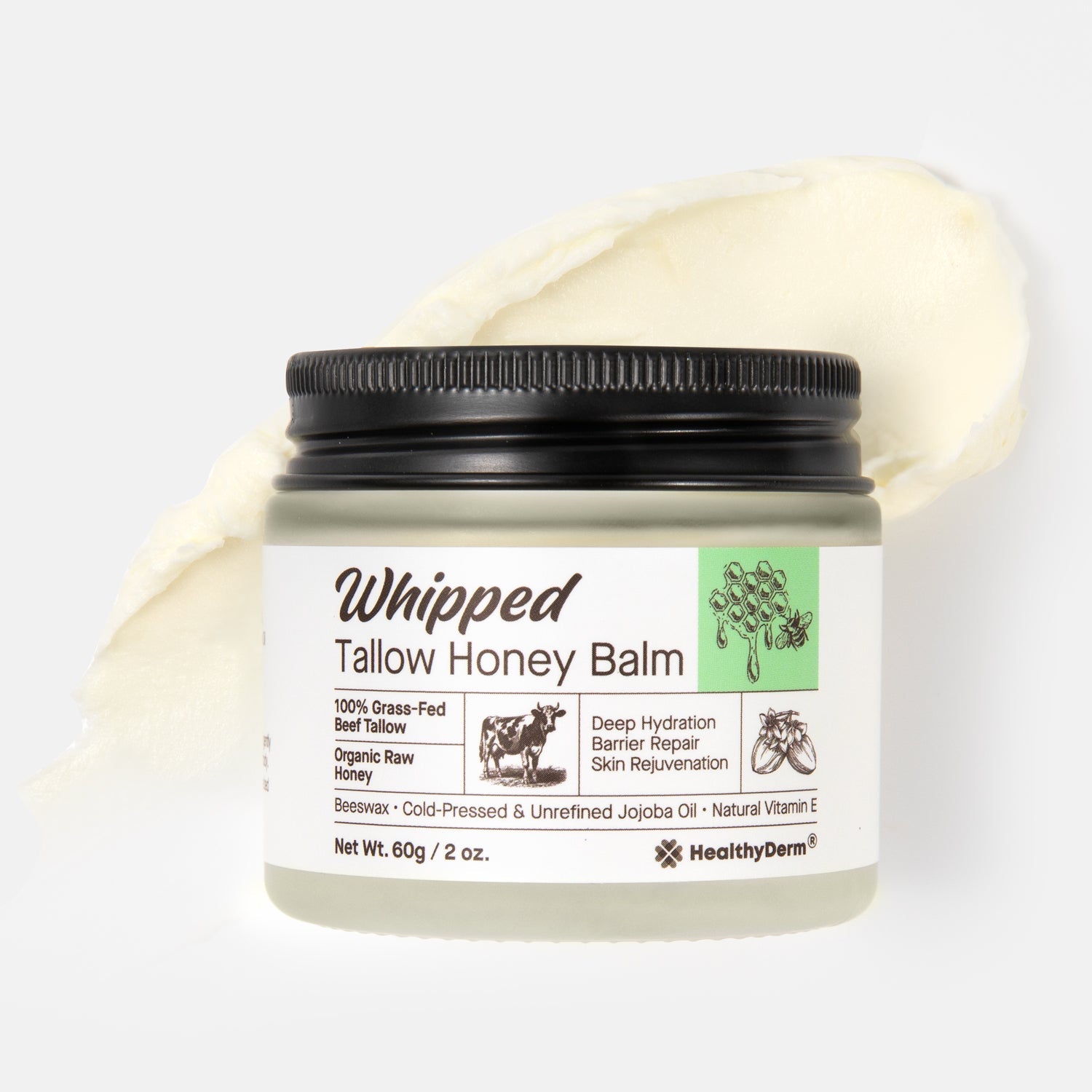 Free Whipped Tallow Honey Balm