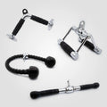 RitFit Latzug-Aufsätze – 4-teiliges Kabelzug-Set