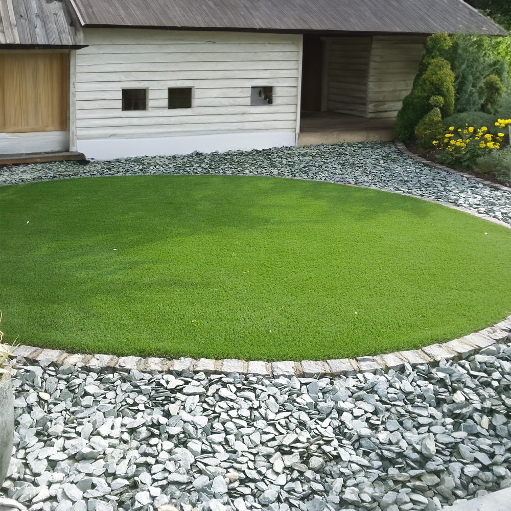 20mm Green Slate Chippings - 20kg Bag / Green