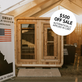 The Sweat Cabin (4 Person) - Included / No Heater / 6 Feet - For Shorter Spaces