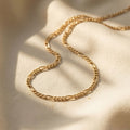 18ct Gold Plated Figaro Chain Necklace